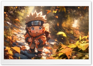 Cute Naruto Uzumaki Chibi Anime Ultra HD Wallpaper for 4K UHD Widescreen desktop, tablet & smartphone