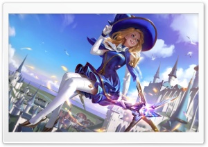 Cute Witch Ultra HD Wallpaper for 4K UHD Widescreen desktop, tablet & smartphone