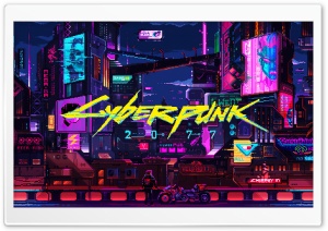 Cyberpunk 2077 FanArt Ultra HD Wallpaper for 4K UHD Widescreen desktop, tablet & smartphone