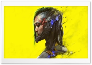 Cyberpunk 2077 Female Ultra HD Wallpaper for 4K UHD Widescreen desktop, tablet & smartphone