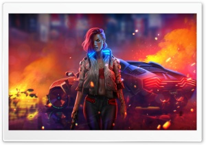 Cyberpunk 2077 Video Game Art Ultra HD Wallpaper for 4K UHD Widescreen desktop, tablet & smartphone