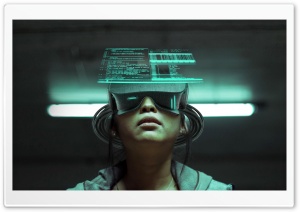 cyberpunk vr girl Ultra HD Wallpaper for 4K UHD Widescreen desktop, tablet & smartphone