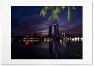 Danang at Night Ultra HD Wallpaper for 4K UHD Widescreen desktop, tablet & smartphone