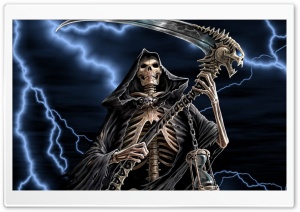 Dark Art Grim Reaper 01 Ultra HD Wallpaper for 4K UHD Widescreen desktop, tablet & smartphone