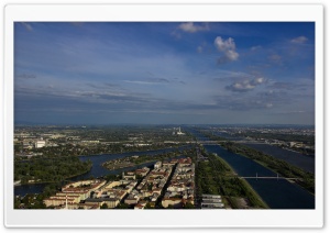 DC Tower Vienna, View East Ultra HD Wallpaper for 4K UHD Widescreen desktop, tablet & smartphone