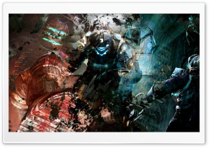 Dead Space Montage Ultra HD Wallpaper for 4K UHD Widescreen desktop, tablet & smartphone