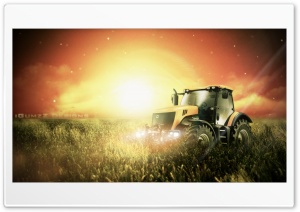 Declans Dads Tractor Ultra HD Wallpaper for 4K UHD Widescreen desktop, tablet & smartphone