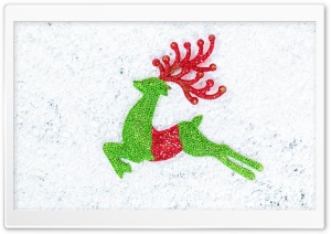 Deer Decoration New Year Ultra HD Wallpaper for 4K UHD Widescreen desktop, tablet & smartphone