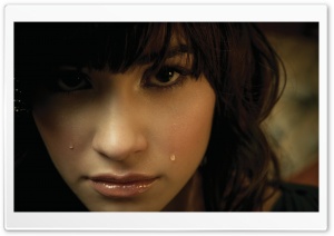 Demi Lovato Crying Ultra HD Wallpaper for 4K UHD Widescreen desktop, tablet & smartphone