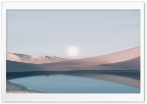 Desert Lake Ultra HD Wallpaper for 4K UHD Widescreen desktop, tablet & smartphone