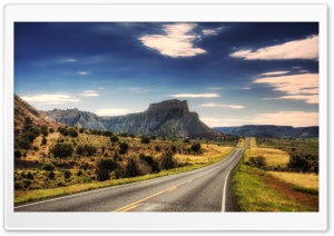 Desert Road Ultra HD Wallpaper for 4K UHD Widescreen desktop, tablet & smartphone