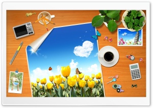 Desk Ultra HD Wallpaper for 4K UHD Widescreen desktop, tablet & smartphone