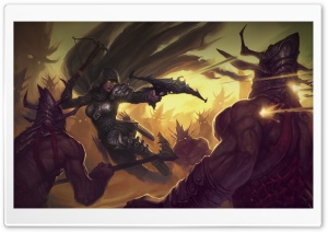 Diablo 3 Demon Hunter Ultra HD Wallpaper for 4K UHD Widescreen desktop, tablet & smartphone