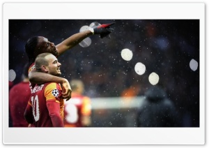 Didier Drogba and Wesley Sneijder Ultra HD Wallpaper for 4K UHD Widescreen desktop, tablet & smartphone