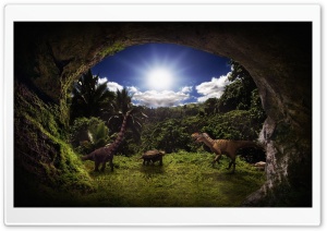 Dinoland edited Ultra HD Wallpaper for 4K UHD Widescreen desktop, tablet & smartphone