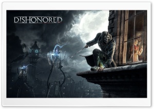Dishonored - Corvo Atano Ultra HD Wallpaper for 4K UHD Widescreen desktop, tablet & smartphone