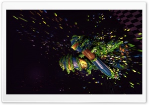 Disintegration Art Ultra HD Wallpaper for 4K UHD Widescreen desktop, tablet & smartphone