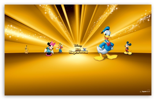 Disney Characters Gold Ultra HD Desktop Background Wallpaper for 4K UHD TV  : Widescreen & UltraWide Desktop & Laptop : Tablet : Smartphone