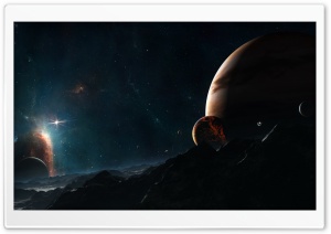 Distant Stars Ultra HD Wallpaper for 4K UHD Widescreen desktop, tablet & smartphone