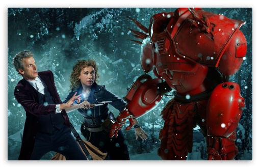 Doctor Who Christmas 2015 Ultra HD Desktop Background Wallpaper for 4K
