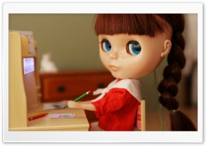 Doll Drawings Ultra HD Wallpaper for 4K UHD Widescreen desktop, tablet & smartphone