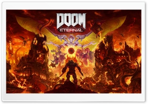 DOOM Eternal video game 2020 Ultra HD Wallpaper for 4K UHD Widescreen desktop, tablet & smartphone