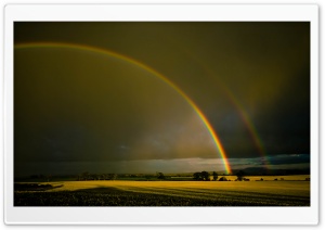 Double Rainbow Ultra HD Wallpaper for 4K UHD Widescreen desktop, tablet & smartphone