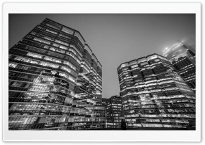 Downtown Toronto Buildings at Night Ultra HD Wallpaper for 4K UHD Widescreen desktop, tablet & smartphone