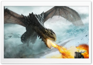 Dragon Fire Ultra HD Wallpaper for 4K UHD Widescreen desktop, tablet & smartphone