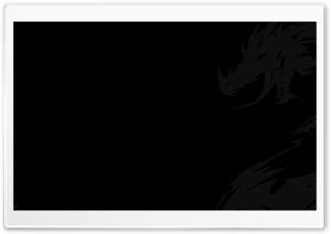 Dragon in Black Ultra HD Wallpaper for 4K UHD Widescreen desktop, tablet & smartphone