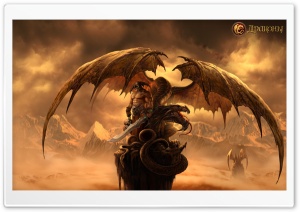 Dragon Warrior Ultra HD Wallpaper for 4K UHD Widescreen desktop, tablet & smartphone