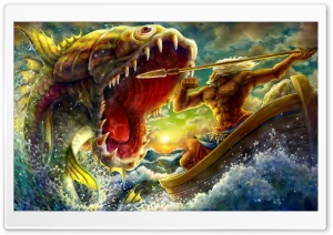 Dragons Crown Concept Art Ultra HD Wallpaper for 4K UHD Widescreen desktop, tablet & smartphone