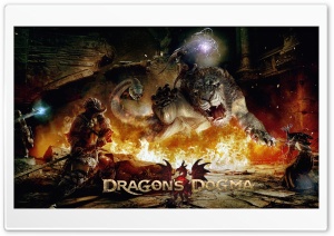 Dragon's Dogma Game Ultra HD Wallpaper for 4K UHD Widescreen desktop, tablet & smartphone