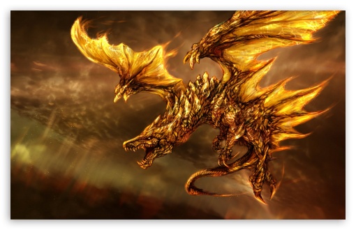 Dragons Flying UltraHD Wallpaper for Wide 16:10 Widescreen WHXGA WQXGA WUXGA WXGA ;