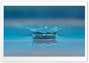 Drop Of Water Slow Motion Ultra HD Wallpaper for 4K UHD Widescreen desktop, tablet & smartphone