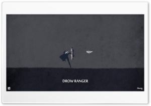 Drow Ranger - DotA 2 Ultra HD Wallpaper for 4K UHD Widescreen desktop, tablet & smartphone