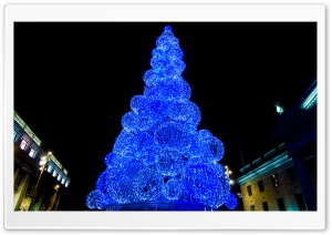 Dublin Christmas Lights Ultra HD Wallpaper for 4K UHD Widescreen desktop, tablet & smartphone