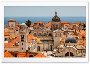 Dubrovnik Adriatic Sea Croatia Ultra HD Wallpaper for 4K UHD Widescreen desktop, tablet & smartphone