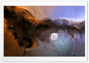 Eagle Nebula Art Ultra HD Wallpaper for 4K UHD Widescreen desktop, tablet & smartphone