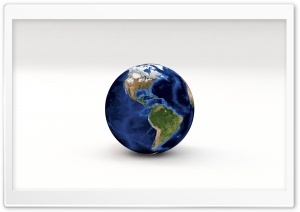 Earth Planet 3D Model America Ultra HD Wallpaper for 4K UHD Widescreen desktop, tablet & smartphone