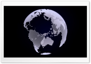 Earth Word Map Matrices Ultra HD Wallpaper for 4K UHD Widescreen desktop, tablet & smartphone