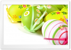 Easter Eggs Macro Ultra HD Wallpaper for 4K UHD Widescreen desktop, tablet & smartphone