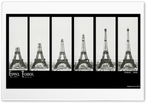 Eiffel Tower Construction Ultra HD Wallpaper for 4K UHD Widescreen desktop, tablet & smartphone
