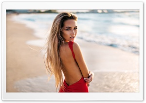 Elegant Blonde Girl Ultra HD Wallpaper for 4K UHD Widescreen desktop, tablet & smartphone