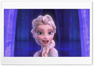 Elsa Frozen Ultra HD Wallpaper for 4K UHD Widescreen desktop, tablet & smartphone