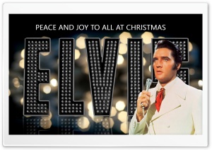 Elvis Presley - Christmas Ultra HD Wallpaper for 4K UHD Widescreen desktop, tablet & smartphone
