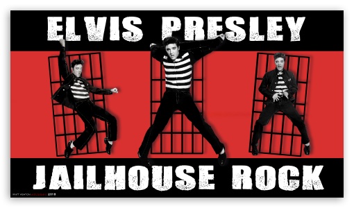 Elvis Presley Jailhouse Rock UltraHD Wallpaper for 8K UHD TV 16:9 Ultra High Definition 2160p 1440p 1080p 900p 720p ; Mobile 16:9 - 2160p 1440p 1080p 900p 720p ;