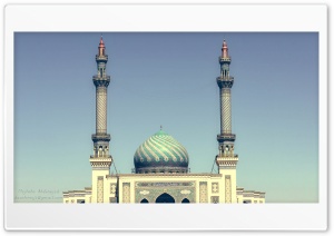 Emam Askari Mosque - Iran - Qom Ultra HD Wallpaper for 4K UHD Widescreen desktop, tablet & smartphone
