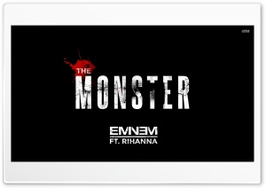 Eminem - The Monster ft. Rihanna Ultra HD Wallpaper for 4K UHD Widescreen desktop, tablet & smartphone