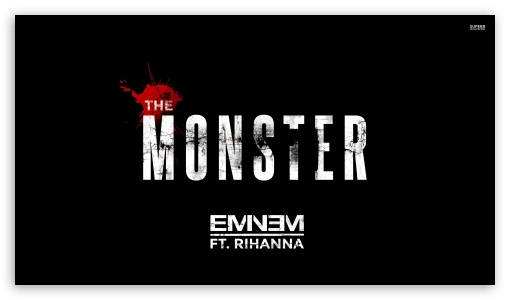 Eminem - The Monster ft. Rihanna UltraHD Wallpaper for 8K UHD TV 16:9 Ultra High Definition 2160p 1440p 1080p 900p 720p ;